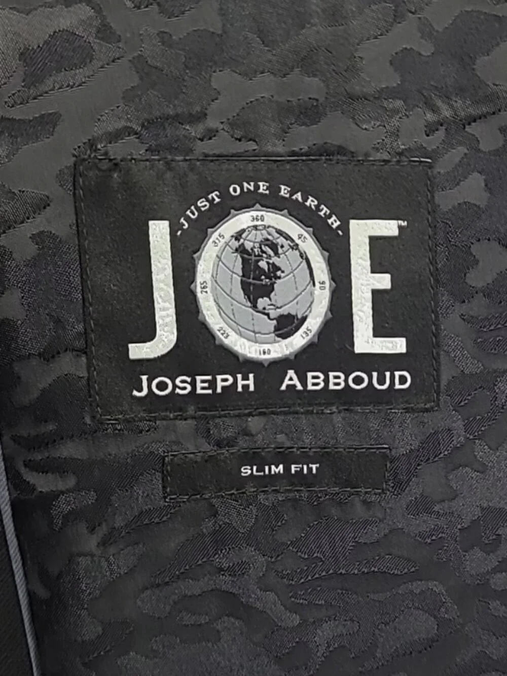 JOE Joseph Abboud Slim Fit 48L Super 120'S Wool 2 Button Sport Coat Blazer